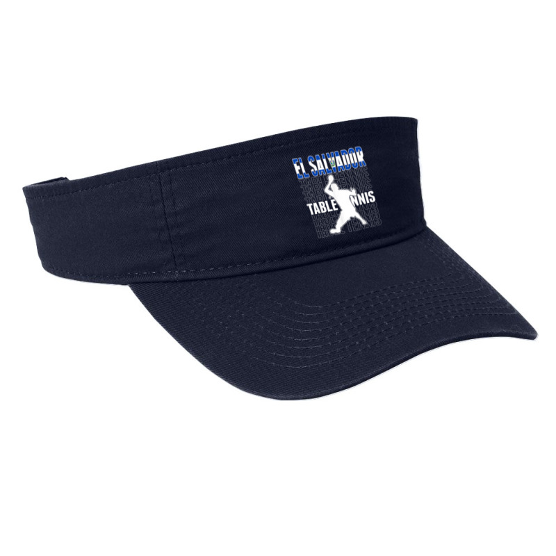 El Salvador Ping Pong Lovers Salvadorean Table Tennis Lovers Fashion Visor by Bestarts | Artistshot