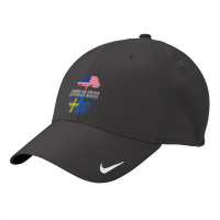 Asturias American Flag Family Reunion Long Sleeve Nike Dri-fit Cap | Artistshot