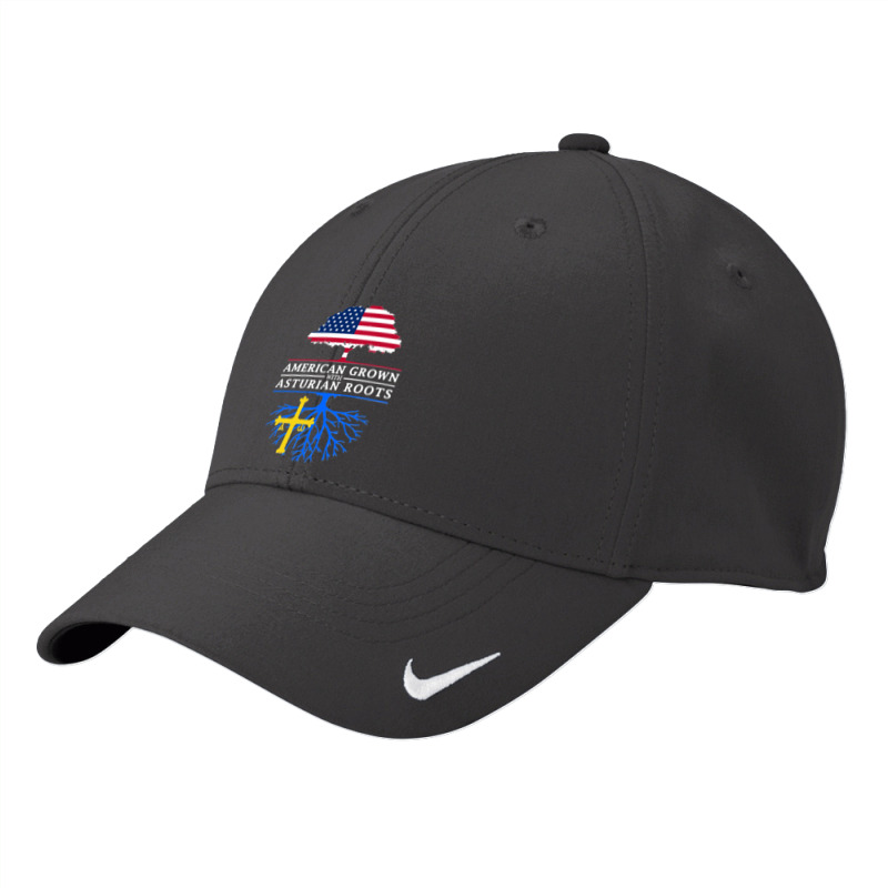 Asturias American Flag Family Reunion Long Sleeve Nike Dri-FIT Cap by MaryTMcgoffin | Artistshot