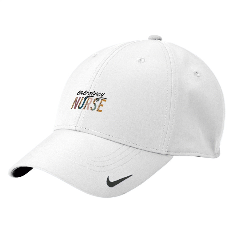 Emergency Nurse Leopard Nurse Gift Nike Dri-fit Cap | Artistshot