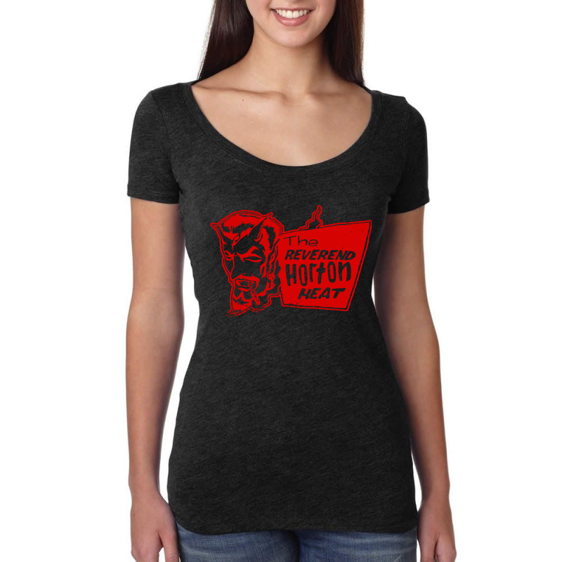 #reverend Horton Heat Triot Women's Triblend Scoop T-shirt by althubich | Artistshot