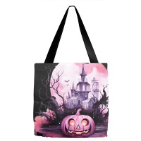 Pumpkin Halloween Spooky Night Tote Bags | Artistshot