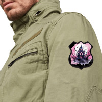 Pink Halloween Day Shield Patch | Artistshot