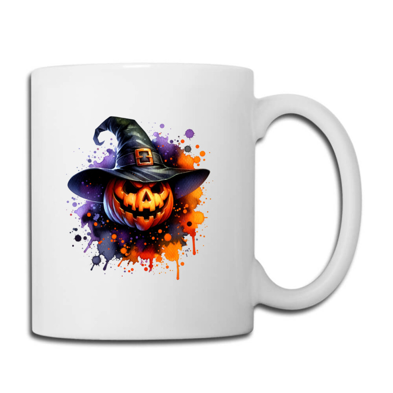 Halloween Witch Pumpkin Coffee Mug by risedesignid | Artistshot