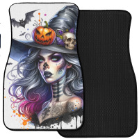 Witch Halloween Day Front Car Mat | Artistshot