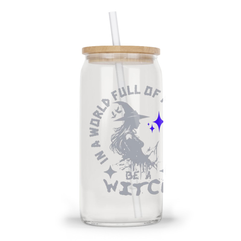 Be A Witch Glass tumbler by New Nice Shirt | Artistshot