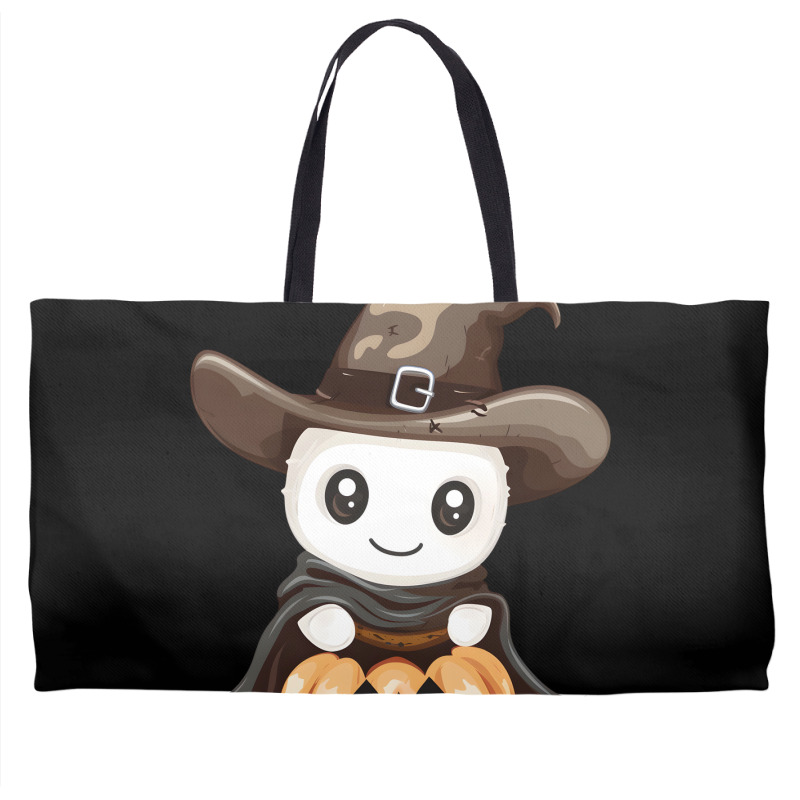 Cowboy Funny Pumpkin -halloween Day Weekender Totes by risedesignid | Artistshot