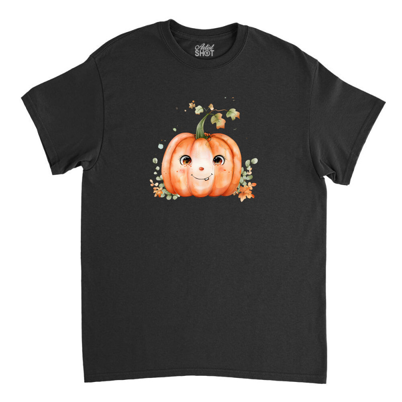 Halloween Pumpkin Funny Classic T-shirt by risedesignid | Artistshot