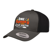 One Spooky Step Sister Family Halloween Costume Retro Trucker Cap | Artistshot