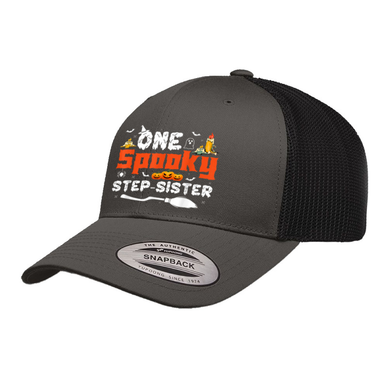 One Spooky Step Sister Family Halloween Costume Retro Trucker Cap by Fashonus | Artistshot