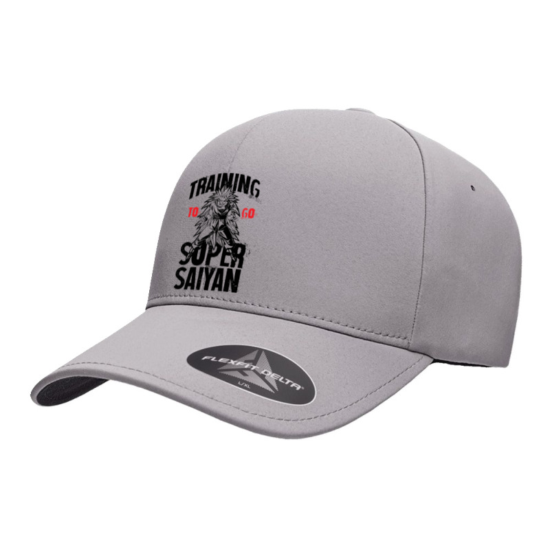 Training To Go Super Saiyan Grey Seamless Cap by bummercaught | Artistshot