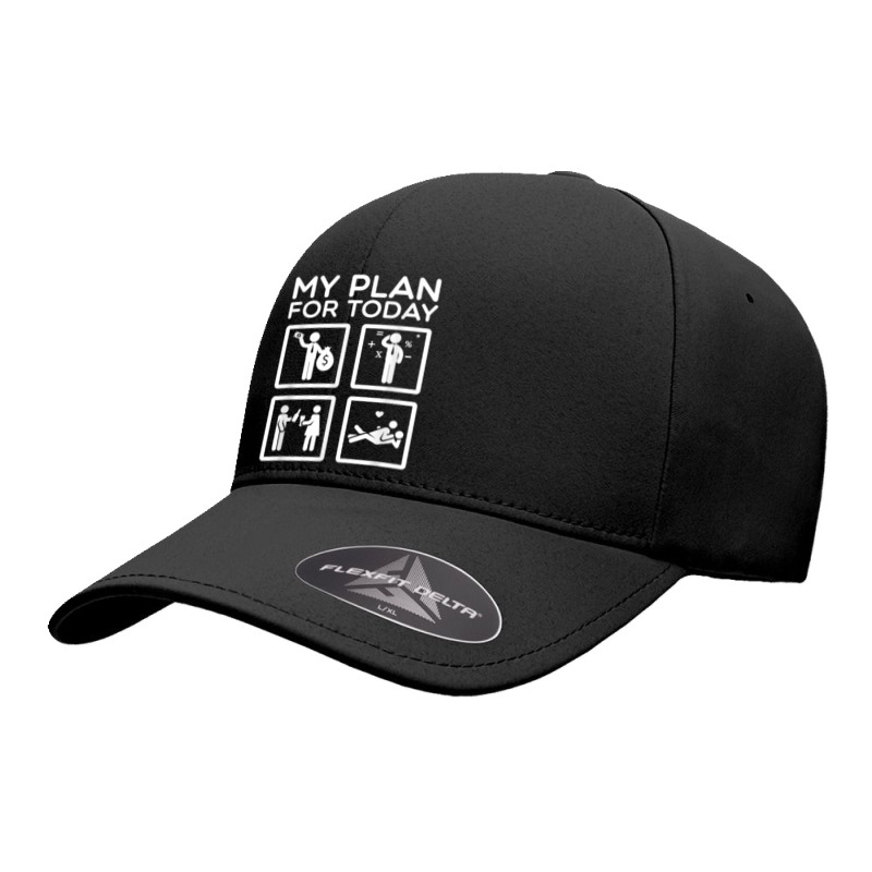 Accounting Tax Consultant Numbers Fiscal My Plan For Today T Shirt Seamless Cap | Artistshot