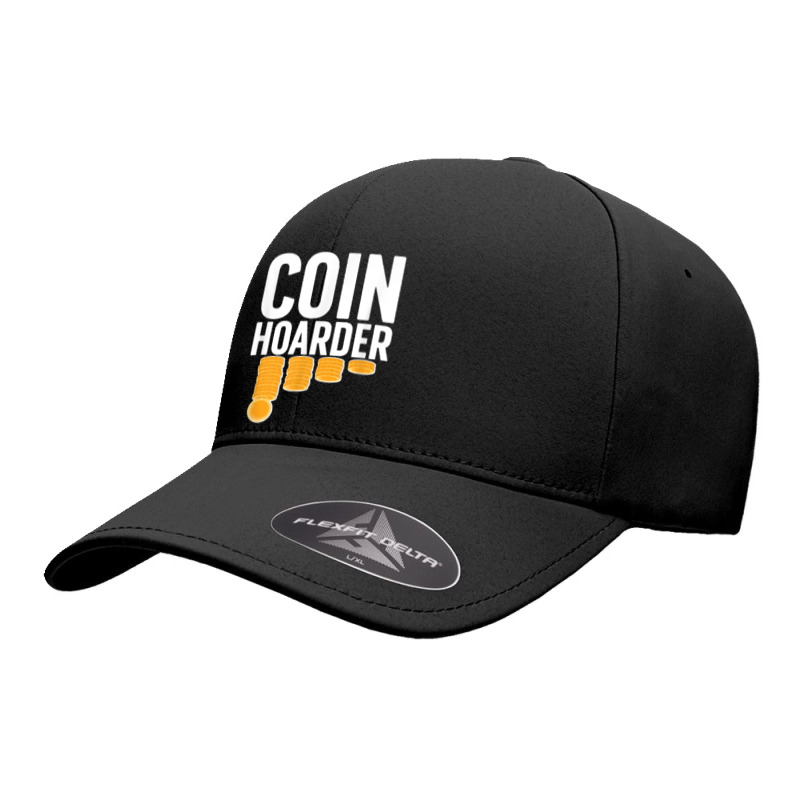 Coin Harder Coin Collector Numismatist Coin Collecting T Shirt Seamless Cap by cm-arts | Artistshot