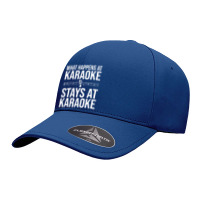 Karaoke Designs Women Singers Music Lovers Seamless Cap | Artistshot