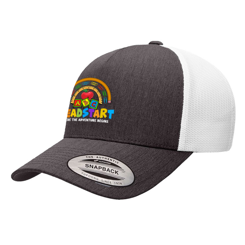 Head Start Rainbow Headstart Teacher Preschool Education Pullover Hood Yupoong Trucker Cap by cm-arts | Artistshot