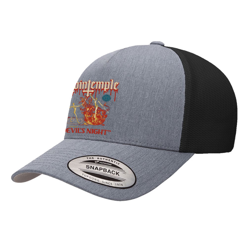 Twin Temple Yupoong Trucker Cap by SEANMCDONOUGH | Artistshot