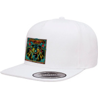 Wolf Anubis 5 Panel Snapback Cap | Artistshot