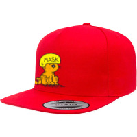 Heathcliff Mask Helmet 5 Panel Snapback Cap | Artistshot