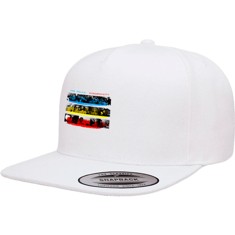 The Police Synchronicity Album 5 panel snapback cap by DavidDurbin | Artistshot