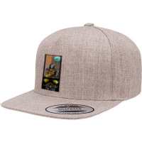 The Fool Destiny Tarot Card 5 Panel Snapback Cap | Artistshot