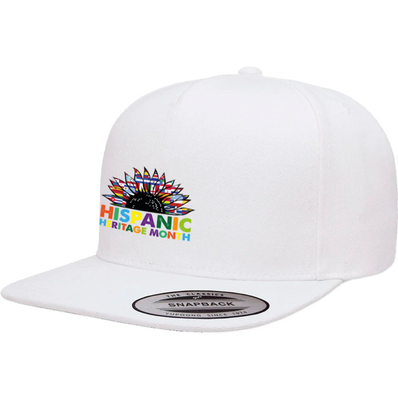 National Hispanic Heritage Month Sunflower All Countries 5 panel snapback cap by cm-arts | Artistshot