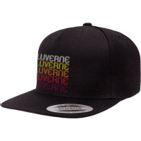 Luverne, Mn Vintage Style Minnesota 5 Panel Snapback Cap | Artistshot