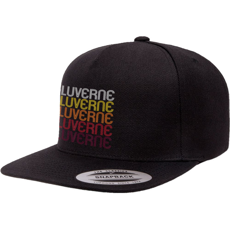 Luverne, Mn Vintage Style Minnesota 5 Panel Snapback Cap | Artistshot