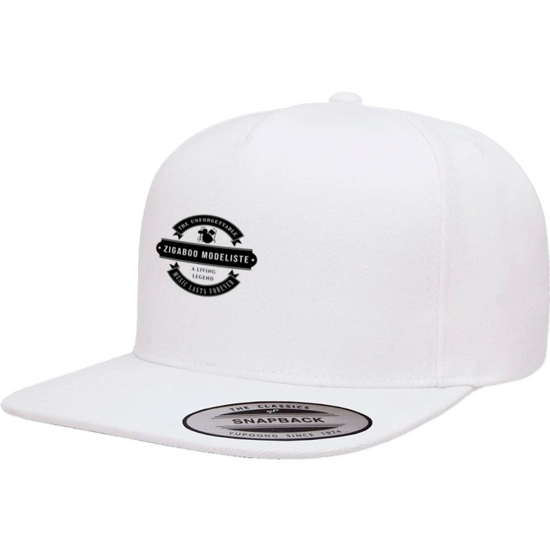 Zigaboo Modeliste The Unforgettable Music Lasts Forever Search Twice F 5 Panel Snapback Cap | Artistshot