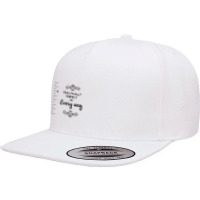 Mary Poppins 5 Panel Snapback Cap | Artistshot