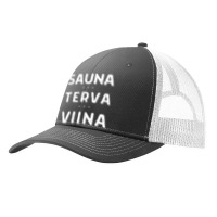 Terva Sauna Viina By Edmund Pa Trucker Cap | Artistshot