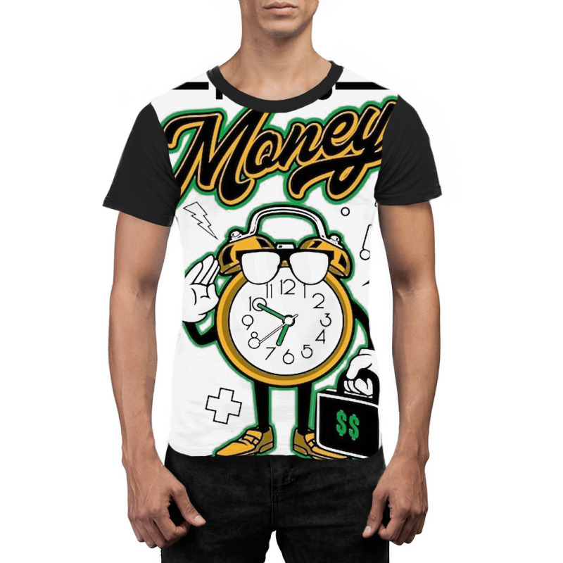 Time Is Money Graphic T-shirt by New Nice Shirt | Artistshot