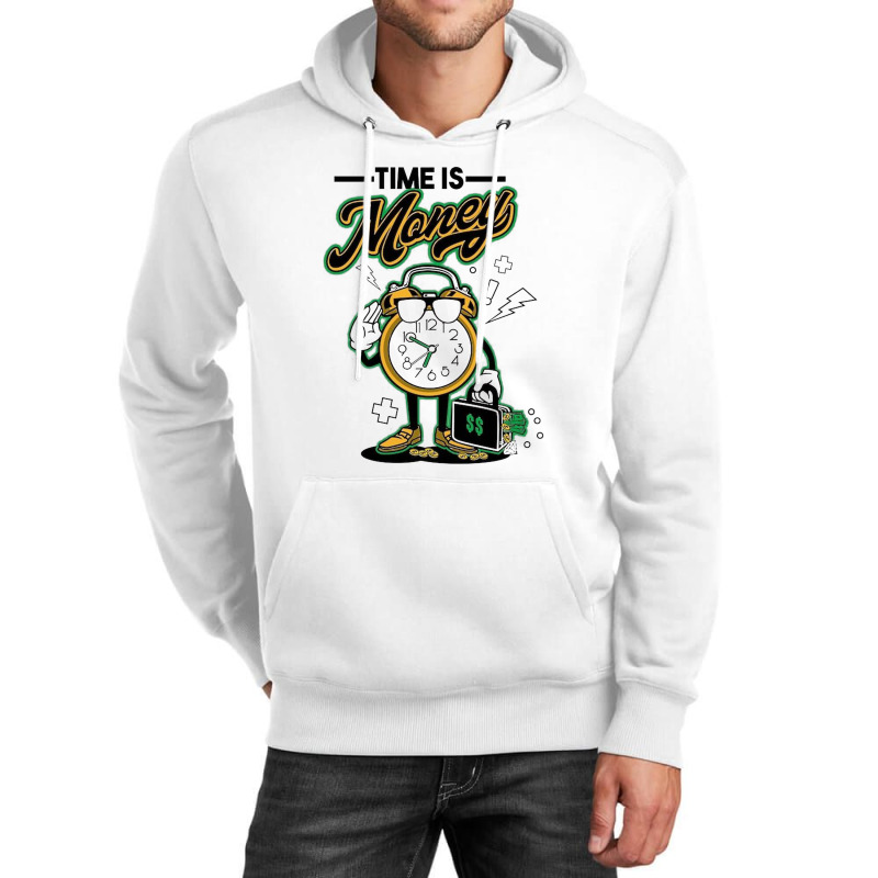 Time Is Money Unisex Hoodie by New Nice Shirt | Artistshot