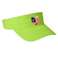 Malaysia Heart Outfit   Malaysia Heart Flag I Love Malaysia Fashion Visor | Artistshot