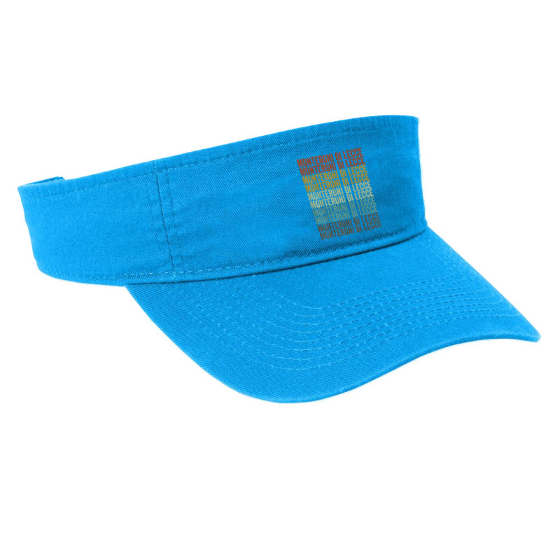 Monteroni Di Lecce City Retro Fashion Visor by Golden | Artistshot