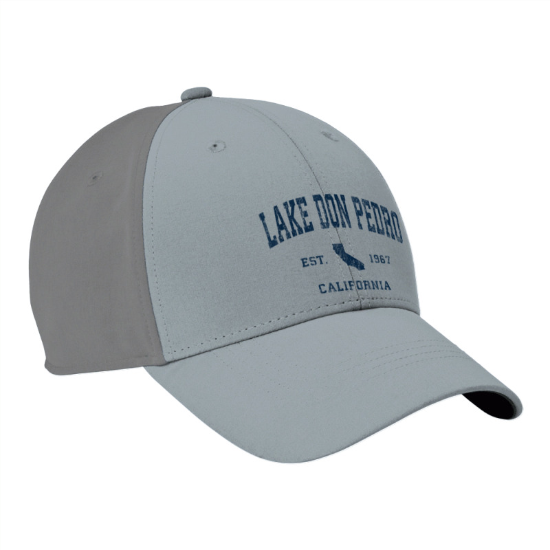 Lake Don Pedro California Ca Vintage Athletic Navy Sports De Nike Dri-FIT Cap by Scout | Artistshot