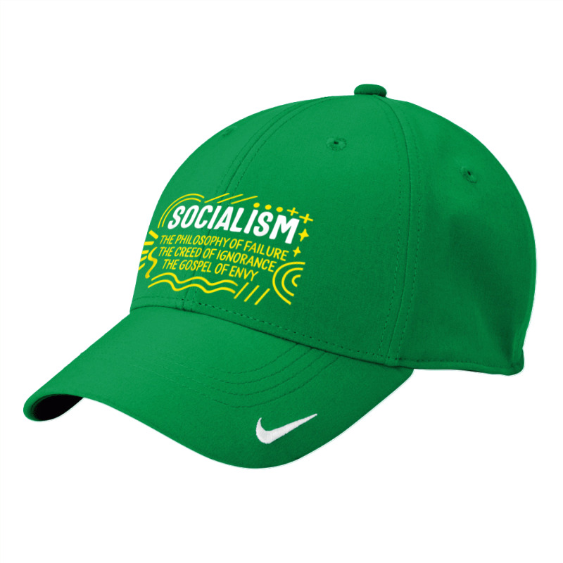 Socialist Socialism Definition Libertarian Capitalism Anti C Nike Dri-FIT Cap by BooBug | Artistshot