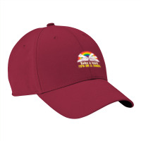 Love Reading Love Rainbows Gift Retro Rainbow Nike Dri-fit Cap | Artistshot