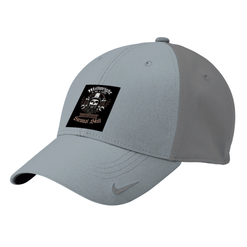 Awesome Is Not A Career Its A Post Apocalyptic Survival Ski Nike Dri-fit Cap | Artistshot