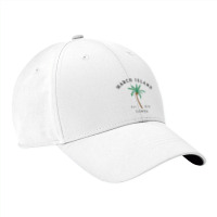 Womens Marco Island Florida Colorful Palm Tree Retro Novelty Art V Nec Nike Dri-fit Cap | Artistshot