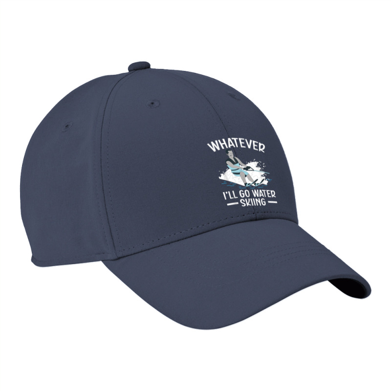 What Ever I'll Go Water Skiing Waterskiing Water Ski Nike Dri-FIT Cap by Madam | Artistshot