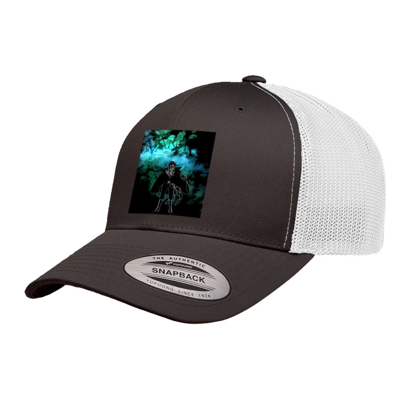 Blue Vampire Awakening Retro Trucker Cap by Irene West | Artistshot