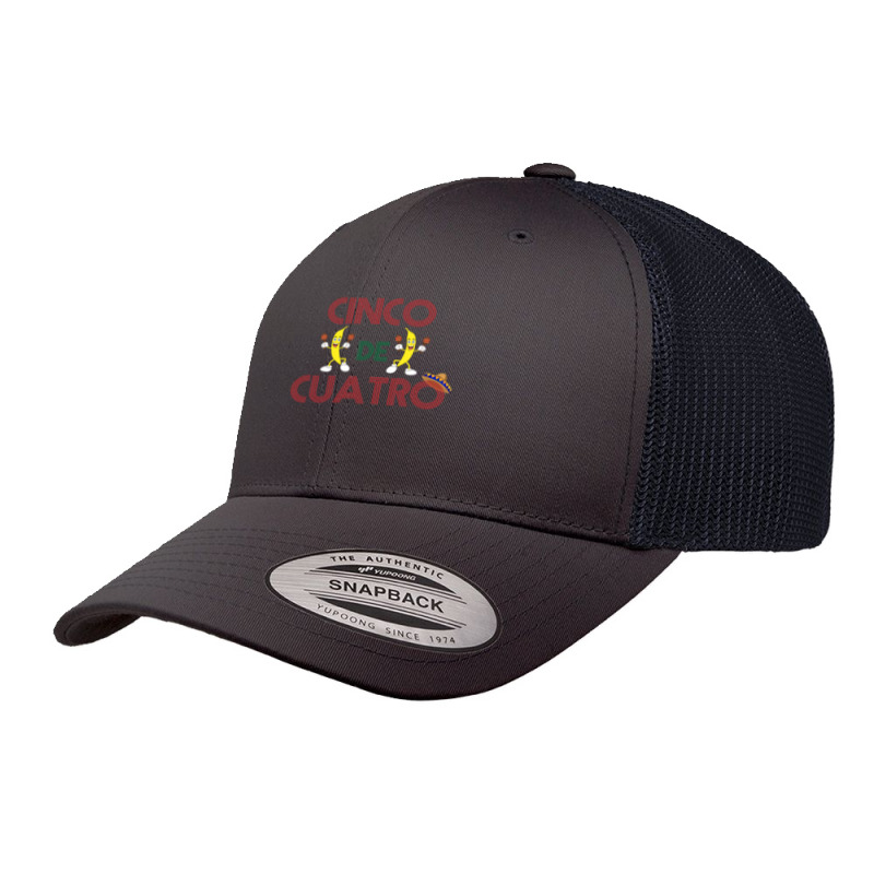 Cinco De Cuatro Retro Trucker Cap by cm-arts | Artistshot