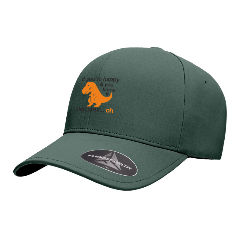 T Rex Clap Your Hands Seamless Cap | Artistshot