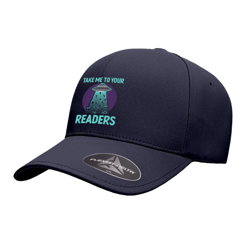 Alien Reading Book Nerd Seamless Cap by doboc | Artistshot