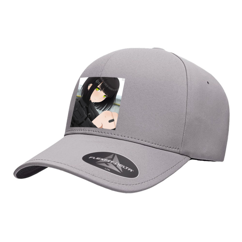 Military Girl Seamless Cap | Artistshot