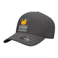 I Just Want To Collect Coins Coins Numismatist Seamless Cap | Artistshot