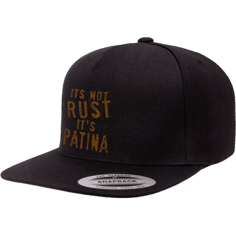 It's Not Rust It's Patina Rat Rod Rules Tank Top 5 panel snapback cap by cm-arts | Artistshot