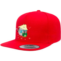 Shaman Hedgehog 5 Panel Snapback Cap | Artistshot