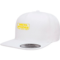 Metaphors Be With You Funny English Teacher Space 5 Panel Snapback Cap | Artistshot