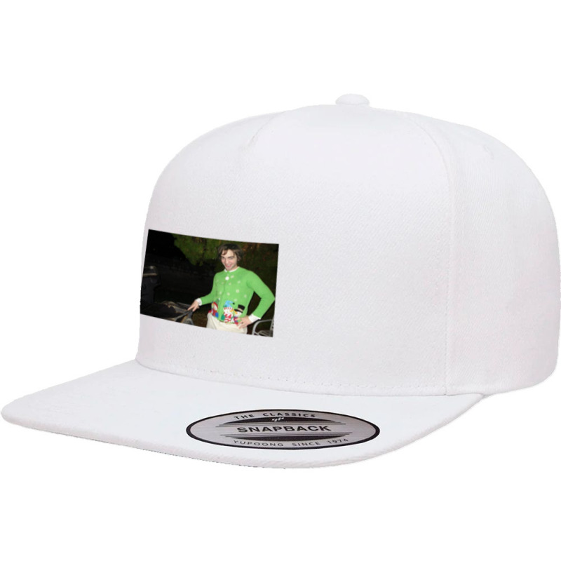 Robert Pattinson Christmas Sweater 5 panel snapback cap by cm-arts | Artistshot